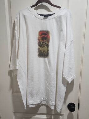 2Pac Vintage Winterland Tshirt Adult Extra Extra Large XXL 2XL White 2 Pac